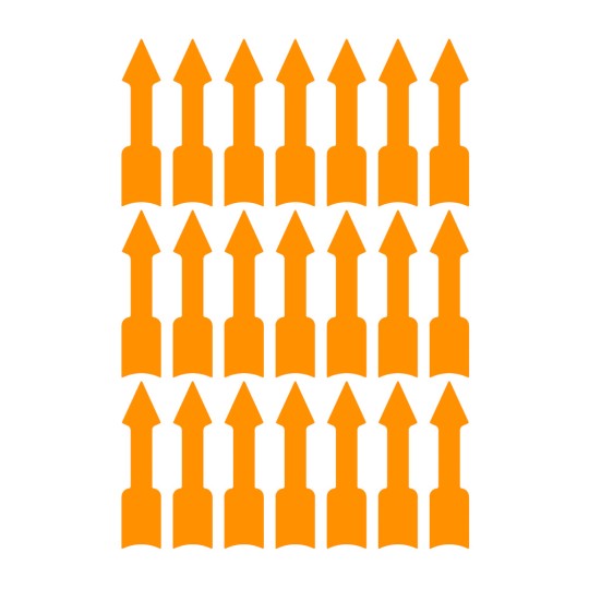 Slika pojedinačni list, Artikal: 3008, Naljepnice u posebnim formatima, Format: 39 x 9 mm, 21 naljepnica/ploča?