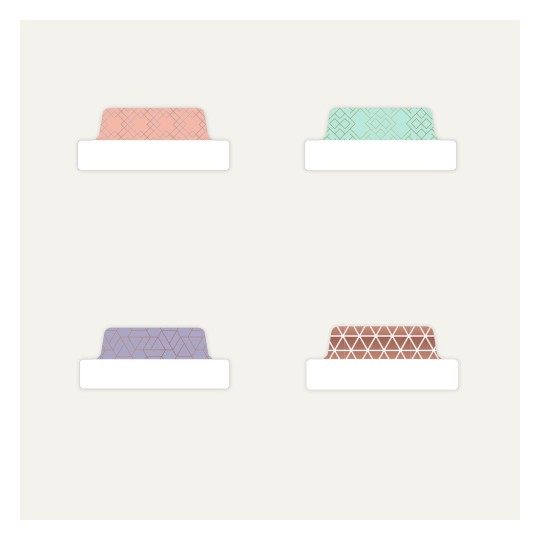 Slik proizvoda različitih dizajna, artikl: 30123, ljepljive trake, format: 63,5 x 25,4 mm.