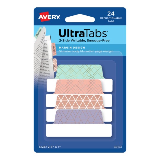 Slika proizvoda: Avery Zweckform, Artikal: 30123, Ljepljive trake, 63,5 x 25,4 mm, Malo pakiranje, 24 komada.