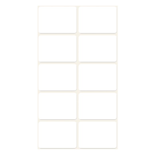 Slika pojedinačnog lista, Artikl: 3075, višenamjenske naljepnice, Format: 32 x 23 mm, 10 naljepnica/ list?