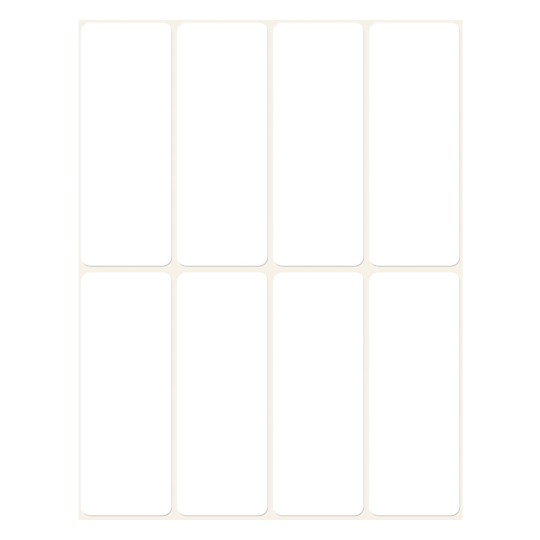 Prikaz pojedinačnog lista, Artikl: 3079, Višenamjenske naljepnice, Format: 50 x 19 mm, 8 naljepnica/ list?