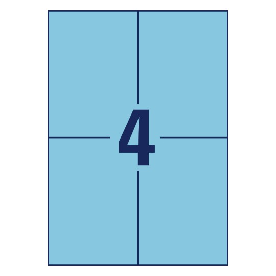 Stancioni crtež, pojedinačni list A4, Artikl: 3457, Šarene naljepnice, Format: 105 x 148 mm, 4 naljepnice/po listu