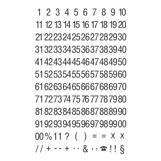 Slika pojedinačnog lista, članci: 3721, brojevi-etikete, format: 85 x 160 mm, 125 naljepnica/list?