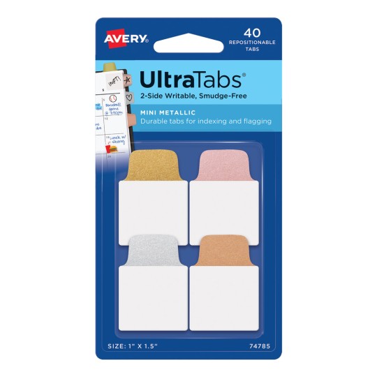 Slika proizvoda: Avery Zweckform, Artikl: 74785, ljepljive trake, 25,4 x 38,1 mm, malo pakiranje, 40 komada.