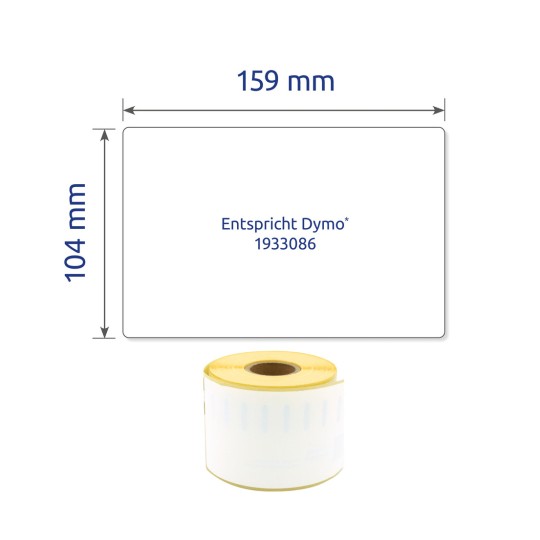 Pojedinačna slika etikete, Artikl: A1933086, Etikete u roli, Format: 104 x 159 mm, 200 etiketa/rola?