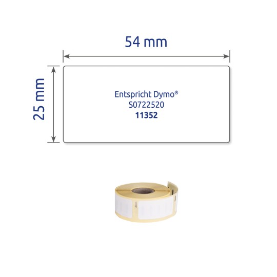 Pojedinačna slika etiketa, Artikal: AS0722520, Rolne etikete, Format: 25 x 54 mm, 500 etiketa/rolna?