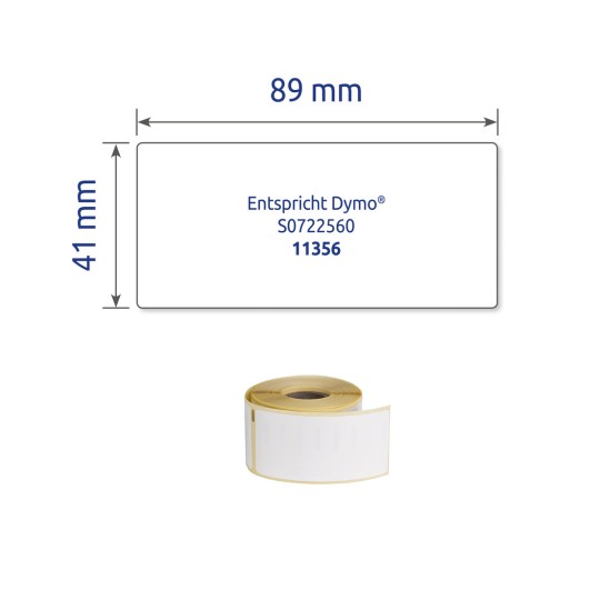 Pojedinačna slika etikete, Artikl: AS0722560, Etikete u roli, Format: 41 x 89 mm, 200 etiketa/rola?