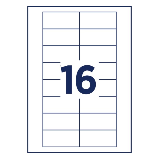 Skica za probijanje pojedinačnog lista A4, Artikl: POL35MA66-10DR, Oznake imena, Format: 80 x 34 mm?