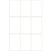 Slika pojedinačni list, Artikl: 3045, Višenamjenske etikete, Format: 38 x 24 mm, 9 etiketa/ list?