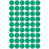 Slika pojedinačni list, artikl: 3143, označne točke, format: ⌀ 12 mm, 54 označnih točaka/list?