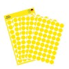 Slika pakiranja s listom naljepnica: Avery Zweckform oznake točkama, Artikl: 3144, Format: ⌀ 12 mm, Sadržaj: 270 oznaka točkama / 5 listova, 54 oznake točkama / list?