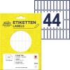 Slika pakiranja s listom etiketa: Avery Zweckform višenamjenske etikete, artikl: 3320, format: 32 x 10 mm, sadržaj: 1.144 etiketa / 26 listova, 44 etikete/list?