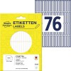 Slika pakiranja s listom naljepnica: Avery Zweckform višenamjenske naljepnice, Artikl: 3322, Format: 37 x 5 mm, Sadržaj: 1.976 naljepnica / 26 listova, 76 naljepnica/list?