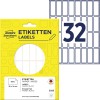 Pakiranje sa listovima s etiketama: Avery Zweckform višenamjenske etikete, artikal: 3323, format: 38 x 14 mm, sadržaj: 928 etiketa / 29 listova, 32 etikete/list?