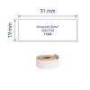 Pojedinačna slika etikete, Artikl: AS0722550, Etikete na rolama, Format: 19 x 51 mm, 500 etiketa/rola?