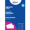 Slika pakiranja: Avery Zweckform, Artikel: DPC7434A-10, Veličina: 34 x 74 mm, Pogodnost za ispis: crno-bijeli laser, laserski u boji, kopirni aparat, Inkjet, laser, Sadržaj: 160 umetnih oznaka / 10 listova, /List?
