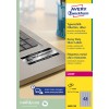 Slika pakiranja: Avery Zweckform srebrne etikete za tipne pločice, Članak: L6009-100, Format: 45,7 x 21,2 mm, Za tisak: crno-bijeli laser, Sadržaj: 4.800 etiketa / 100 listova, 48 etiketa/list?