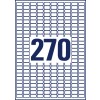 Crtanje na sjeci iz A4 papira, Artikl: L7785-25, Prozirne etikete, Format: 17,8 x 10 mm, 270 etiketa/list?