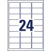 Stanc crtež pojedinačnog lista A4, Artikl: L7970-25, Etikete za zamrzivač, Format: 63,5 x 33,9 mm, 24 etiketa/list?