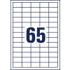 Jedinica crtežnog lista A4, Artikl: LR3666, Univerzalne reciklirane etikete, Format: 38 x 21,2 mm, 65 etiketa/list?