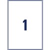Crtež izrezivanja, pojedinačni list A4, Artikl: LR7167-100, reciklirane poštanske etikete, Format: 199,6 x 289,1 mm, 1 etiketa/list?