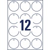 Crtanje probija pojedinačnog lista, Artikl: T3004-10, Privjesak, Format: ⌀ 60 mm, 12 privjesaka/list?